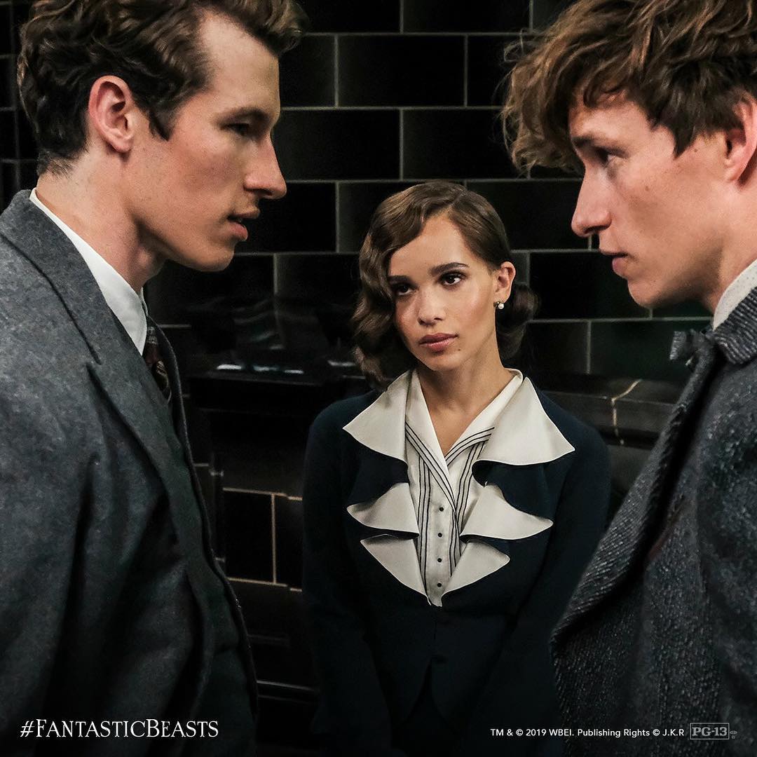 ZoÃ« Kravitz as Leta Lestrange inÂ Fantastic Beasts: The Crimes of Grindelwald