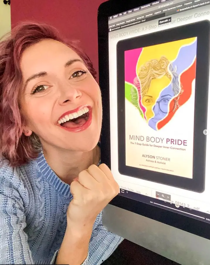 100% of the proceeds from Alyson Stoner's book went to LGBT welfare