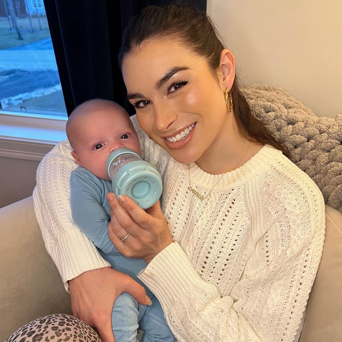 Ashley Iaconetti explains why she is not breastfeeding her son. 