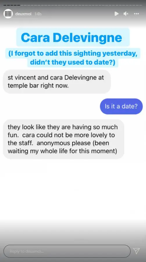 Cara Delevingne and St. Vincent Spark Dating Rumors