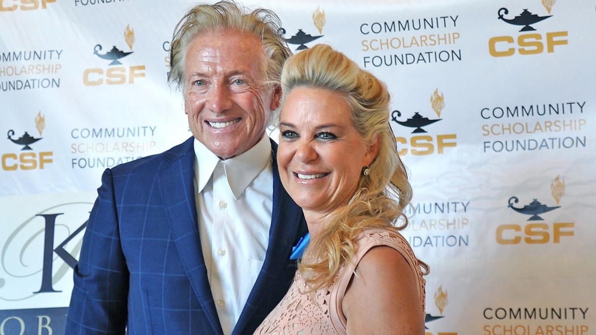 Dallas Raines with wife Danielle Raines.Â 