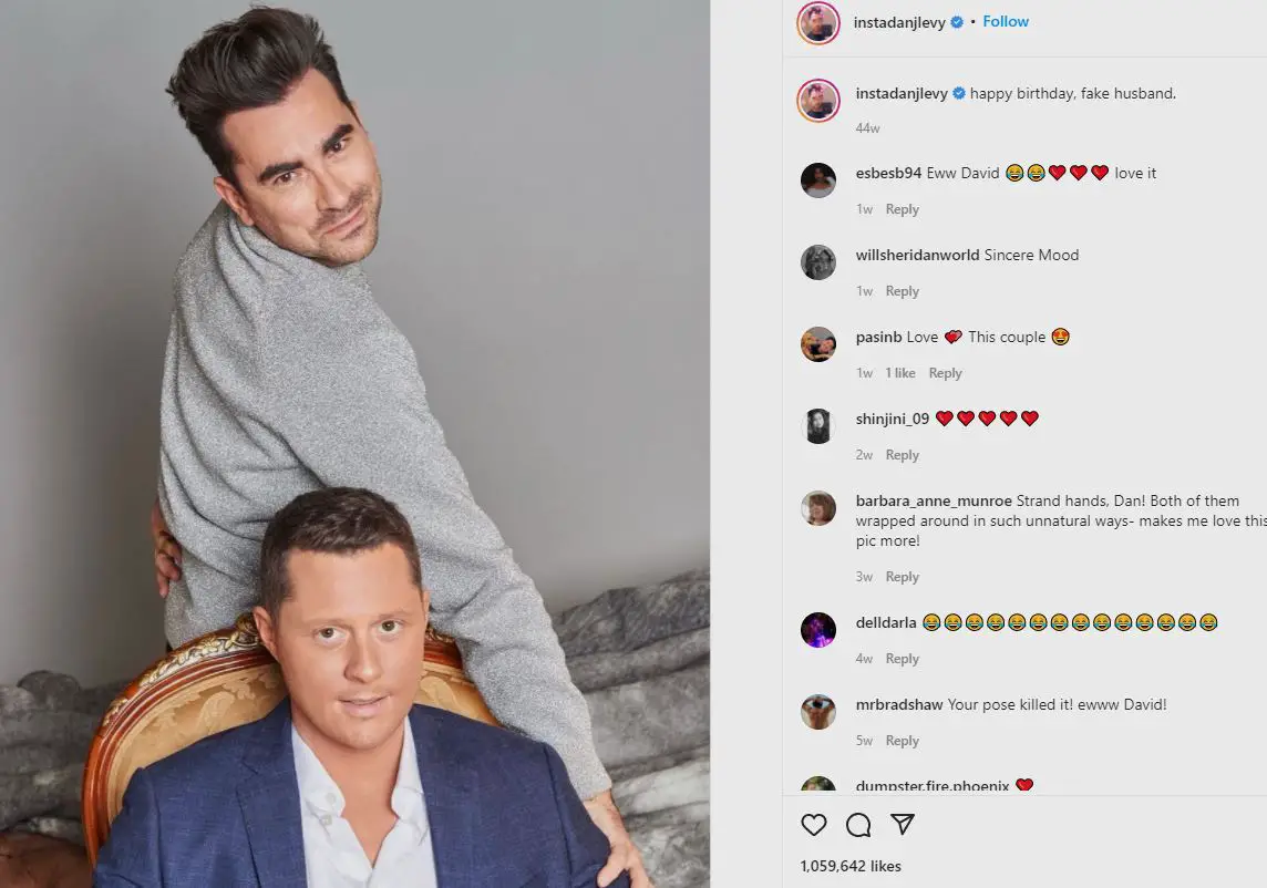 Is Dan Levy Gay? Does He Have A Partner?