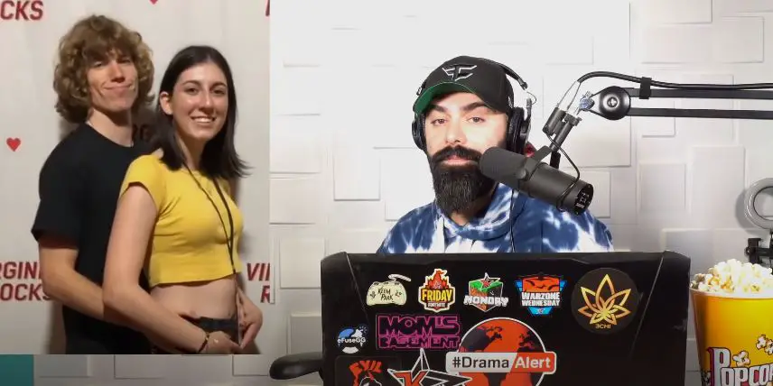 Keemstar(left) and Duncan and Gigi.