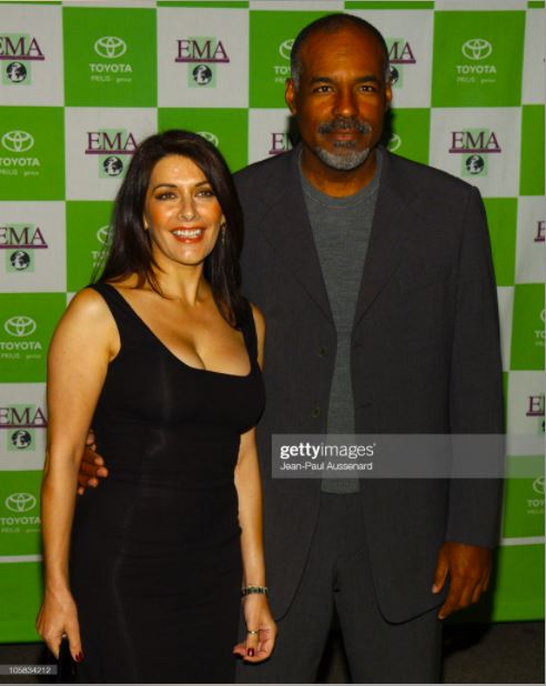 Dorn and Marina Sirtis