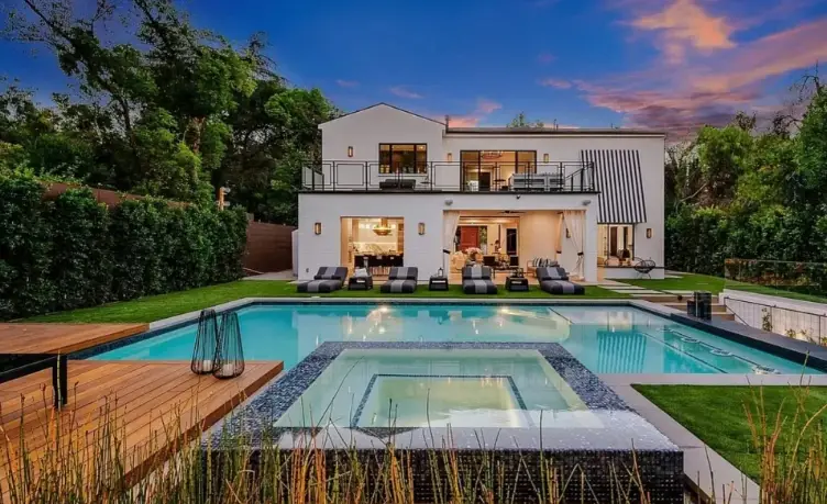 Steelo Brim's Encino home, LA