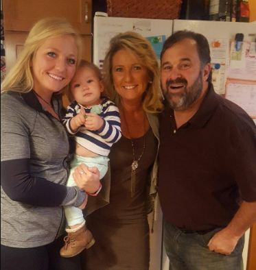 frank fritz with his girlfriend and her family