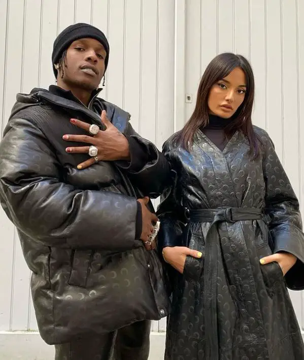 Amina Muaddi and ASAP Rocky