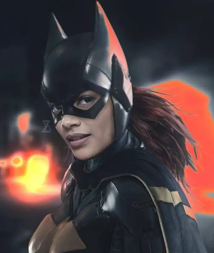 Leslie Grace as Batgirl in the now-cancelled DC movie Batgirl.