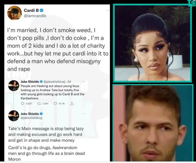 Cardi B Responds To MMA Fighter Jake Shields's Criticism