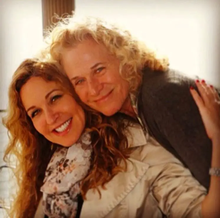 Carole King with daughter Sherry.