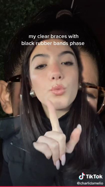 Charli D'Amelio lip-synced over the 'It is so bad I want to give you a zero' TikTok sound