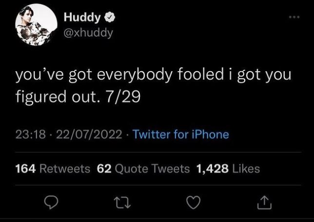 Chase Hudson's tweet which fans opined was the the cause of the three way drama