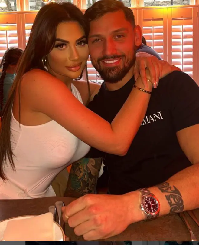 Chloe ferry and her boyfriend Johnny Wilbo