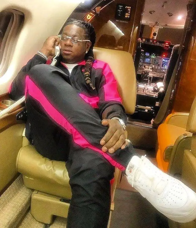 Chopper could be seen showing off his wealth in several Instagram posts