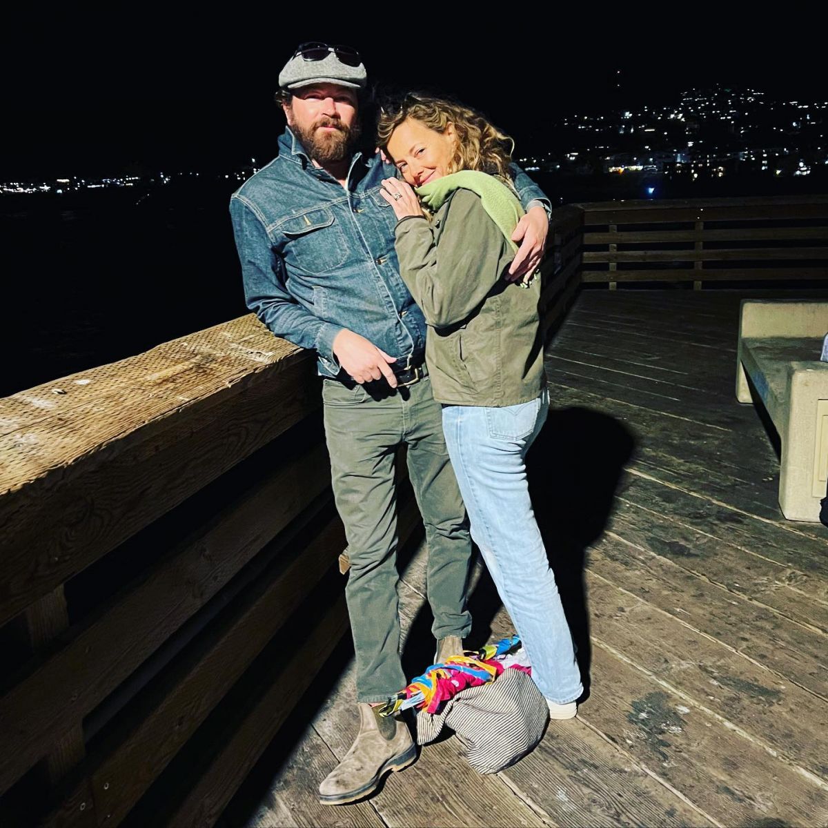 Danny Masterson, who is now fighting a court case for sexual assault allegations, with his wife, BIjou Phillips.