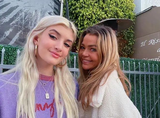 Denise Richards and her oldest daughter, Sami Sheen on Mother's Day