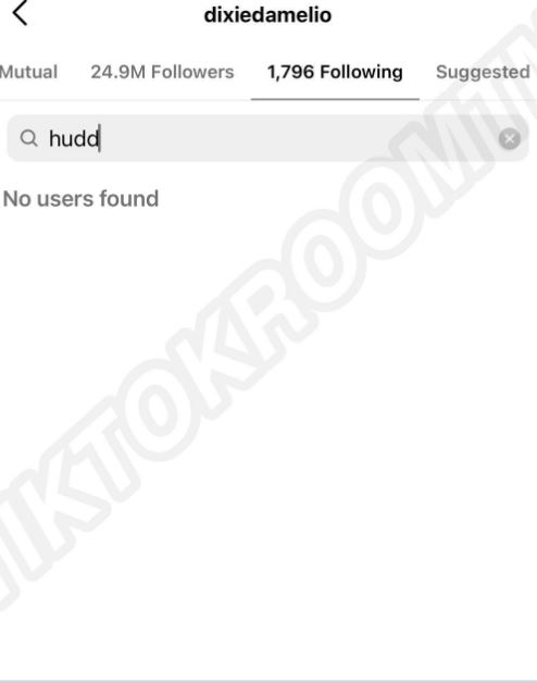 Dixie D'Amelio unfollows Chase Hudson on Instagram amidst the drama