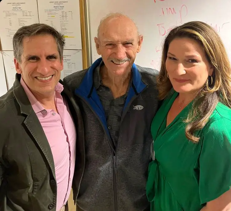 Gene Hackman with Seth Rudetsky and Ana Gasteyer