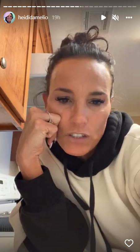 Heidi D'Amelio clarifying her post was misunderstood by fans who thought was for Chase Hudson