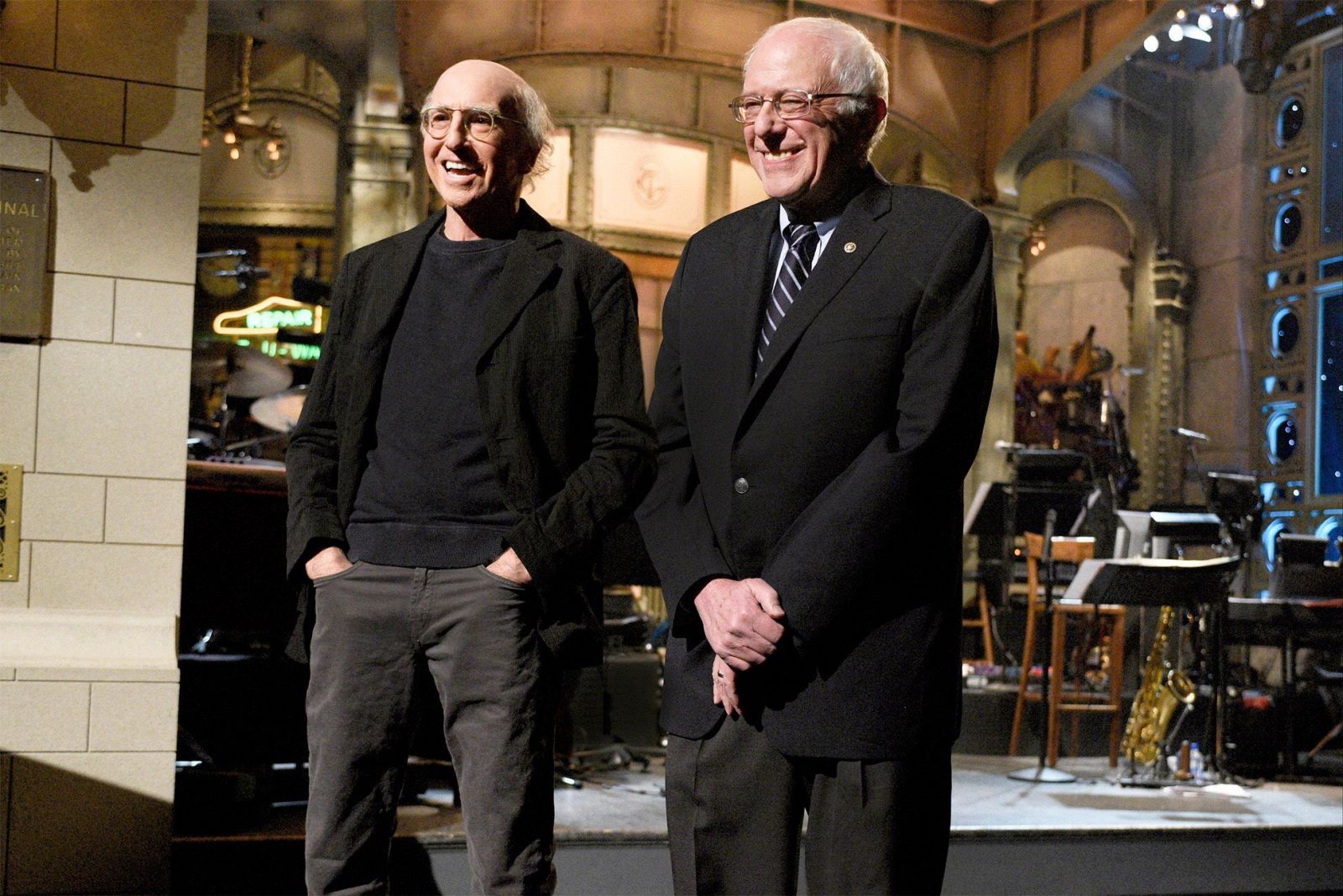 How closely are Larry David and Bernie Sanders related?