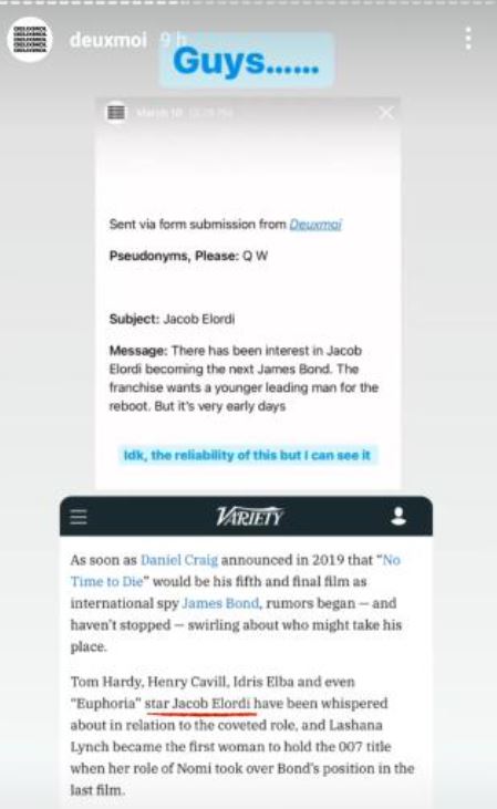 Jacob Elordi rumored to be cats as the new James bond according to Deuxmoi