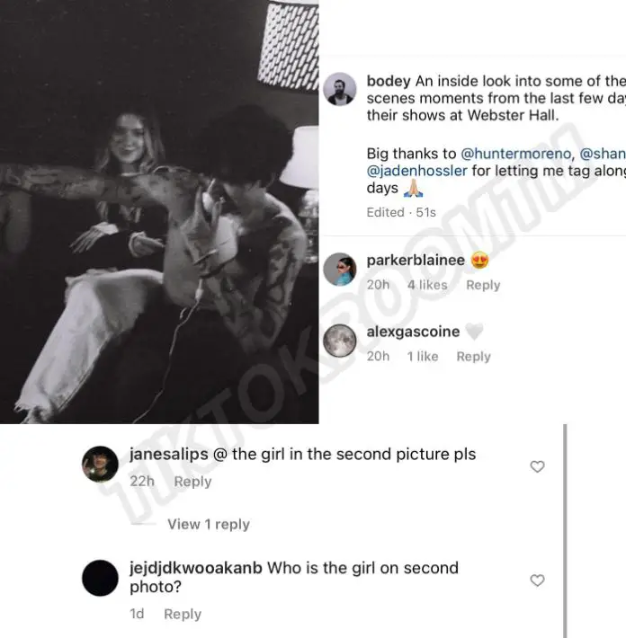 Jaden Hossler's alleged new girlfriend confused for Mads Lewis