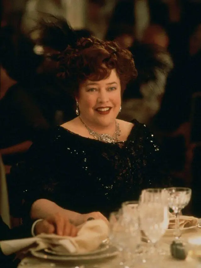 Kathy Bates as Margaret in the film 'Titanic'.