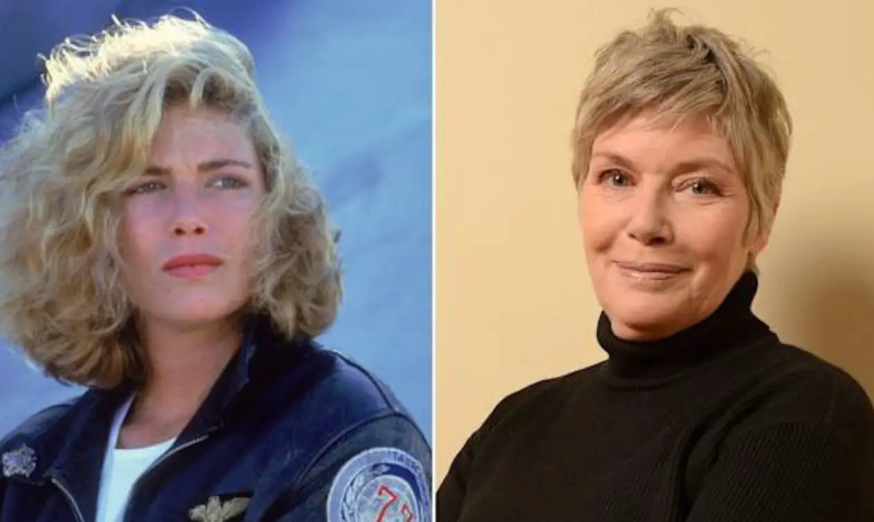 Top Gun actress Kelly McGillis then and now 