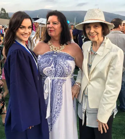 Kris Jenner's sister Karen Houghton with their mother and her daughter