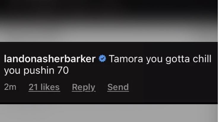 Landon Barker disrespects Chase Hudson's mom, Tamora Hudson