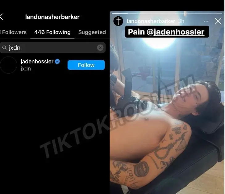 Landon Barker and Jaden Hossler friends again