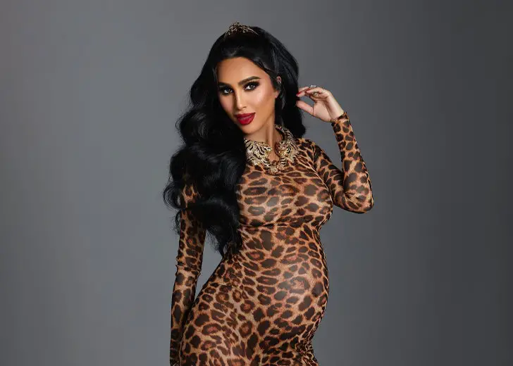 Lilly-Ghalichi-Had-Her-Second-Baby-in-a-Hurry-but-Still-Glammed-Up
