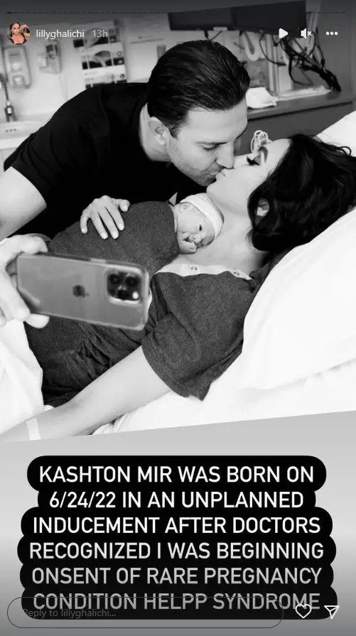 Nervous Yet Glammed Up — Lilly Ghalichi Welcomes Second Baby