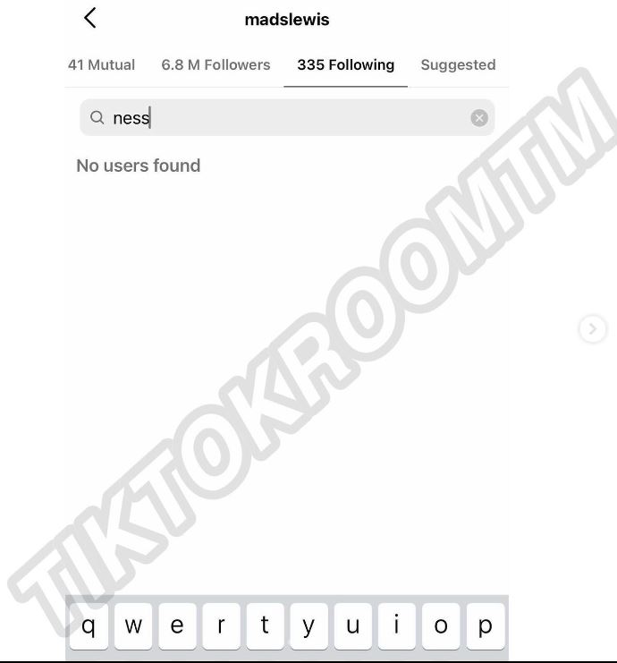 Mads lewis unfollows Nessa Barrett after Barrett's 2oth birthday party