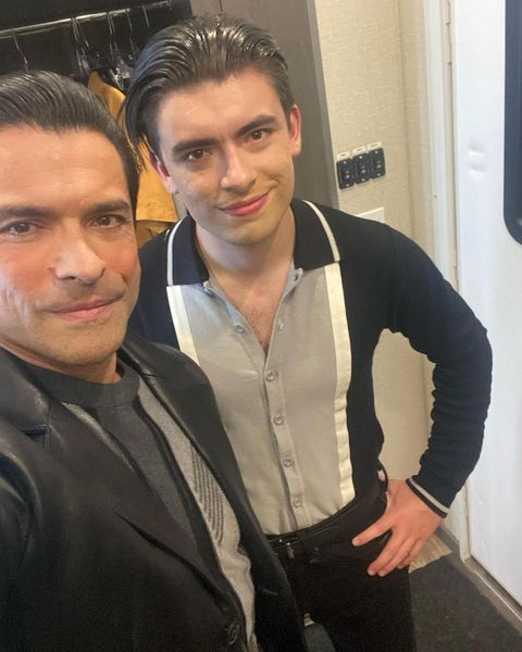 Mark Consuelos And His Eldest Son Are Total Look Alikes