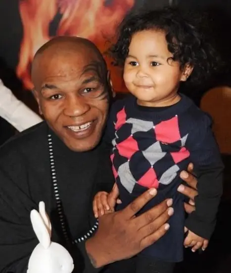 Mike Tyson and his daughter, Exodus Tyson
