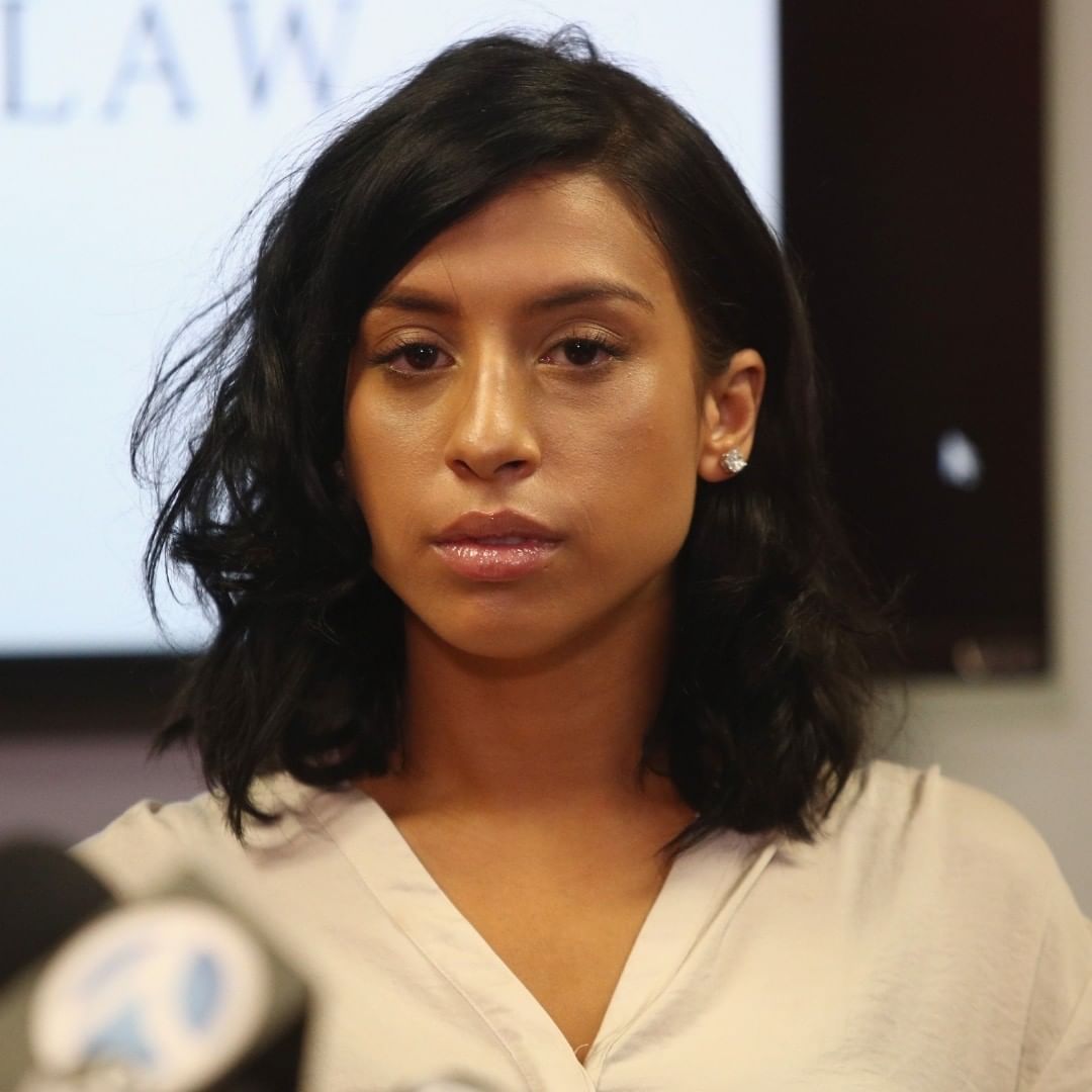 Montia Sabbag, who was involved in a sex scandal with Kevin Hart, in 2017. 