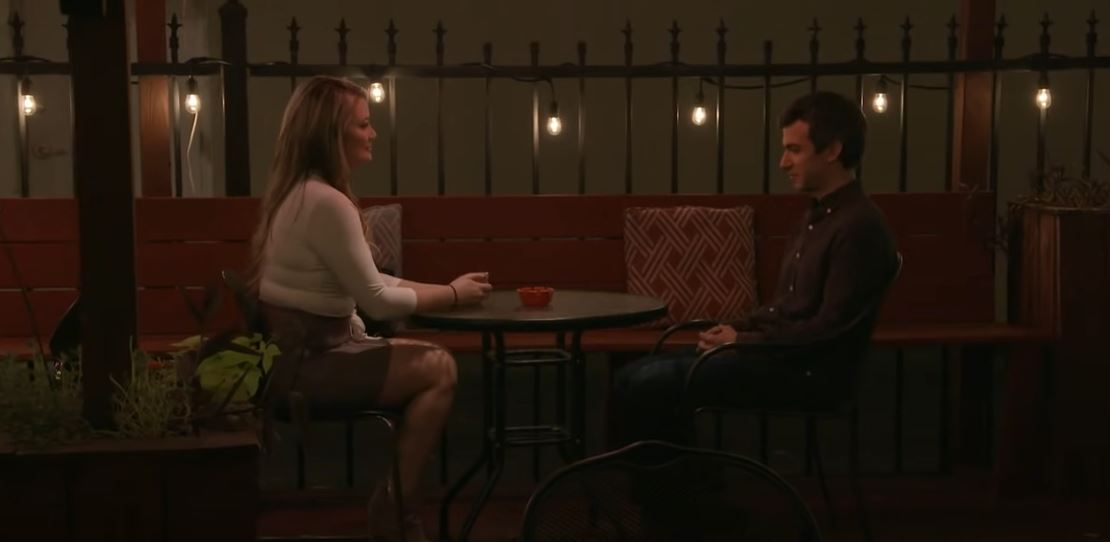 Nathan Fielder with Maci in the finale of 'Nathan For You'