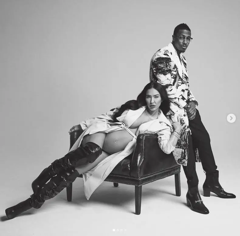 Bre Tiesi shared pictures from her and Nick Cannon's maternity photoshoot