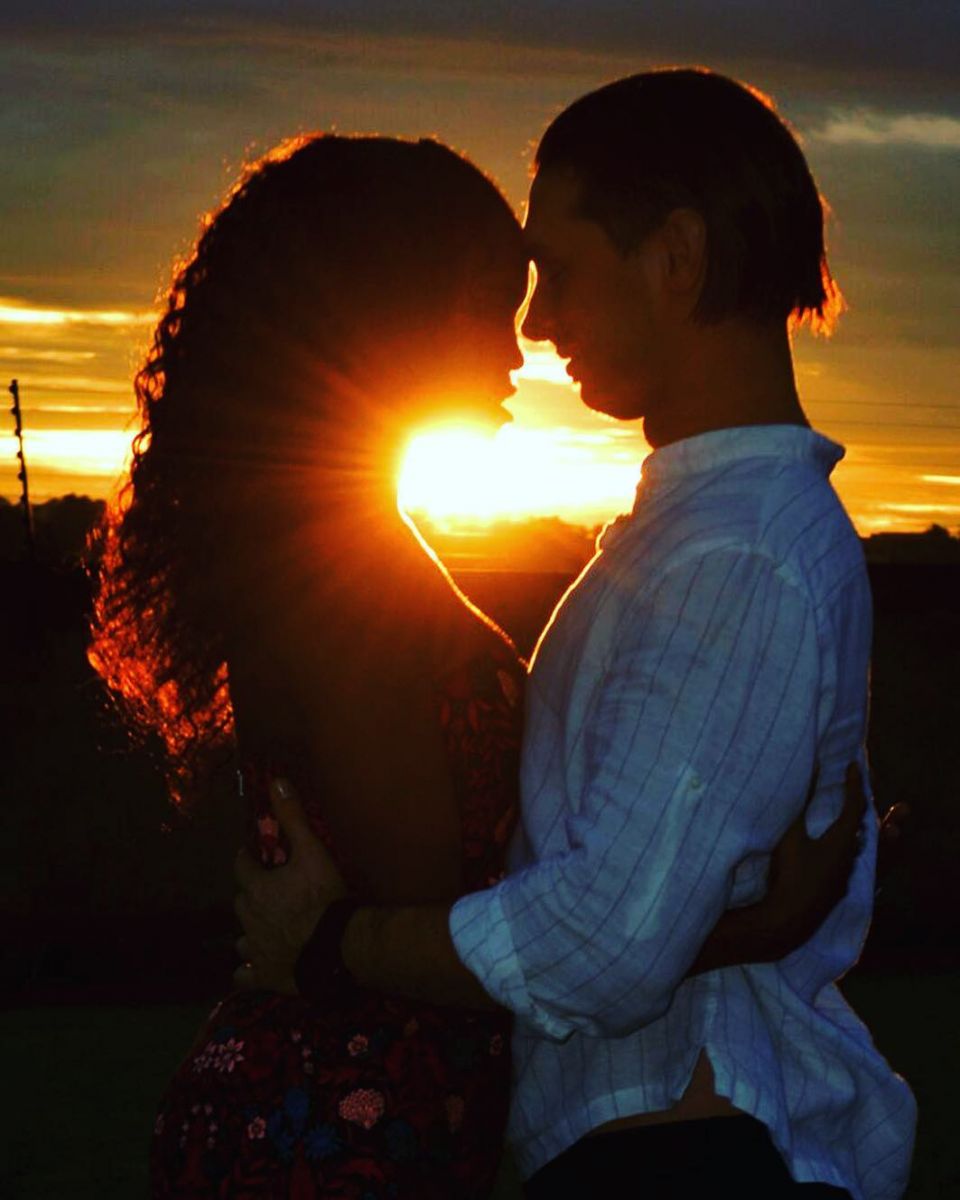 Oti Mabuse with her husband Marius Iepure.