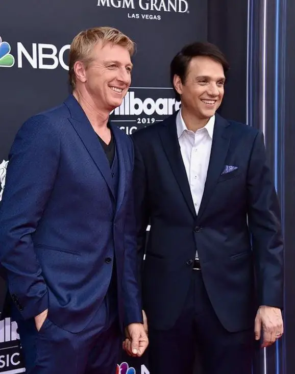 Ralph Macchio and William Zabka at the Billboard Music Awards