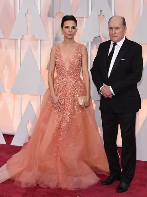 Robert Duvall and his wife at the Oscars