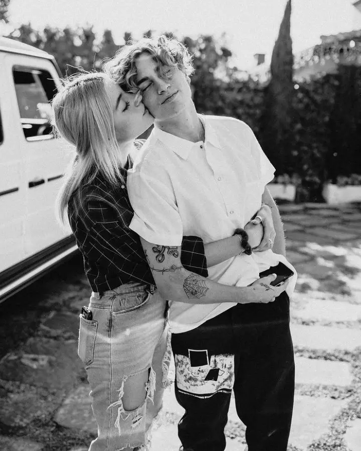 Sabrina Quesada with her ex boyfriend Cooper Noriega.