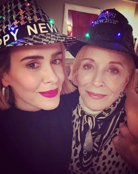 Sarah Paulson and her partner, Holland Taylor celebrating 2019 New Year