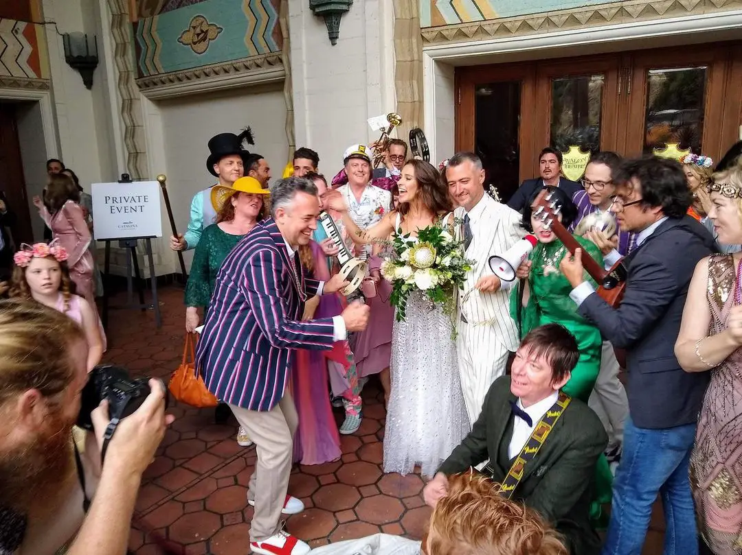 Sean Gunn And His Wife Natasha Halevi Were Set Up By The MCU
