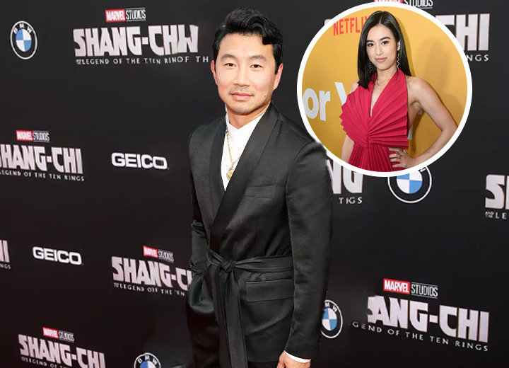 Simu Liu Steps Out with Rumored Girlfriend Jade Bender for Kimmel Live