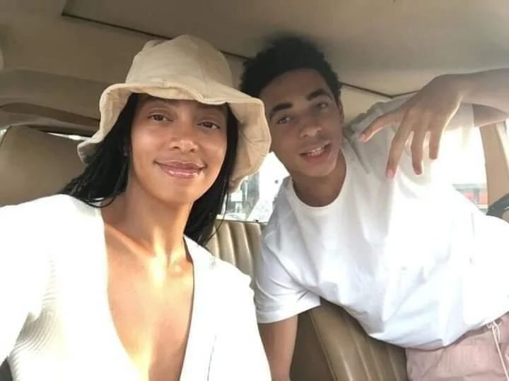 Solange Knowles with her son, Daniel Julez Jr..