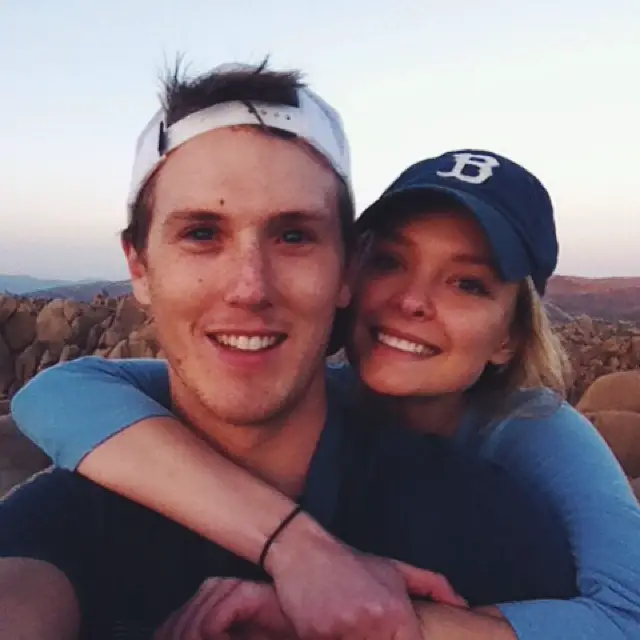 Spencer Treat Clark with his ex girlfriend, actress Auden Thornton.