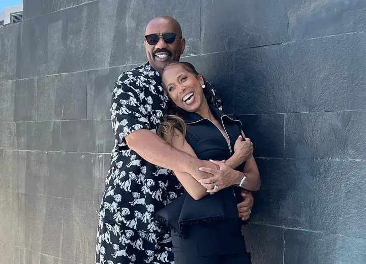 Steve Harvey’s Adorable Reaction To Wife Marjorie’s Look