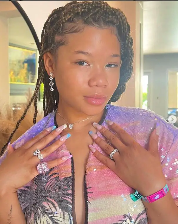 Storm Reid, one of the talented and young black teen actors 